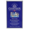 Goddard's Silver Polishing Cloth for Jewelry, Remove Tarnish on Plated or Sterling Silver, Gold, Antiques, and Leaves Tarnish Protection, 1 Cloth