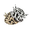 thumbnail image 6 of Kcolen Cow Print Bucket Hat with Cute Horn Ears, Unisex Cow Print Summer Beach Cute Casual Outdoor Sun Hat Fisherman's Cow Bucket Hat,White, 6 of 6