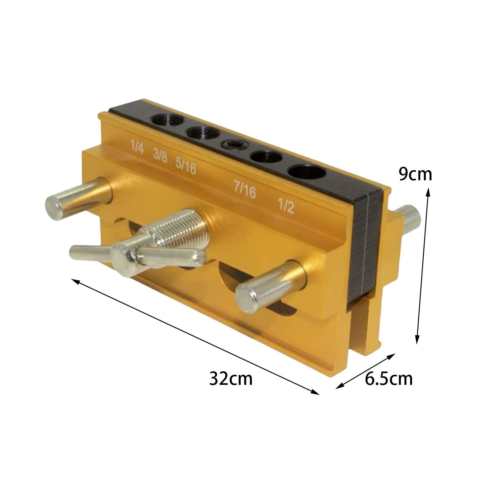 Nishiyuenyi Self Centering Doweling Jig 1/4 3/8 5/16 7/16 1/2 Woodworking Doweling Jig Tool
