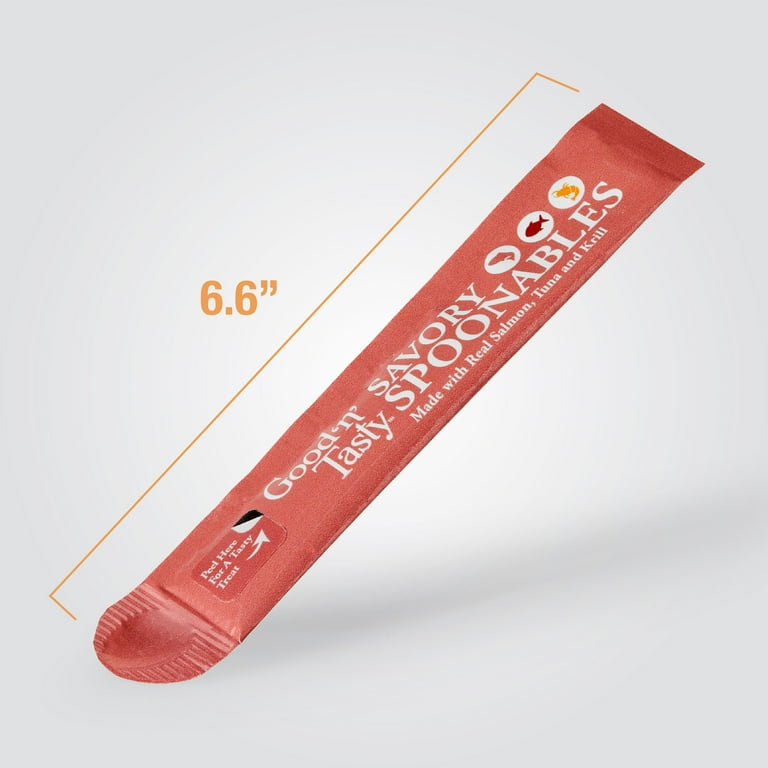 Good 'n' Tasty Savory Spoonables Lickable Wet Treats for Cats