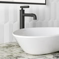 thumbnail image 4 of Avallon Single Hole, Single-Handle Sleek, High Arc Bathroom Faucet in Matte Black, 4 of 11