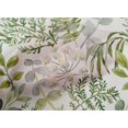 thumbnail image 4 of oneOone Cotton Poplin White Fabric Leaves Dress Material Fabric Print Fabric By The Yard 42 Inch Wide, 4 of 4