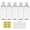 clear, variant on 3.4 oz Travel Bottles for Toiletries, Empty Travel Size Containers Tsa Approved, 5PCS Small Plastic Shampoo Bottles with Labels (100ml, All Clear)