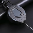 thumbnail image 5 of Retractable Lanyard - Retractable Heavy Duty Metal Strong Carabiner - Quick Release Keychain,for Hospital Offices School Work Permits Small Tools Outdoor Activities Fishing Work Security Daily, 5 of 8