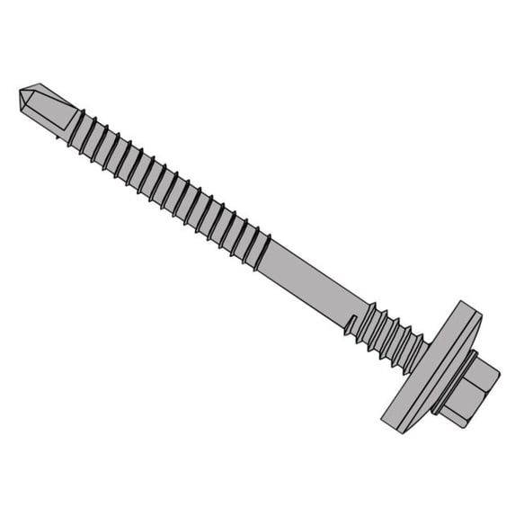 ForgeFix - TechFast Composite Panels to Steel Hex Screw No.3 Tip 5.5 x 85mm Box 100