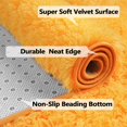 thumbnail image 3 of TWINNIS Shaggy Fuffly Area Rugs Super Soft Kids Carpet for Bedroom/Livingroom/Nursery Room,3’x5',Orange, 3 of 6