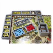 Collectible Folded Space Village and Expansions Board Game Box Inserts
