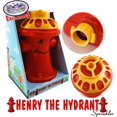 thumbnail image 3 of Matty's Toy Stop Henry the Hydrant Water Sprinkler for Kids, Attaches to Standard Garden Hose & Sprays Up to 10 Feet High & 16 Feet Wide, Measures 10.75" High, 3 of 5