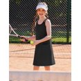 thumbnail image 5 of Arshiner Kid Girls Casual Romper Dresses with Pockets Built in Shorts | Cotton Soft, Big Pockets, Adjustable Button Straps, 2 in 1 Romper, Jumpsuits, Sleeveless Summer Dress, 5 of 5