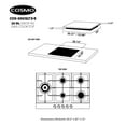 thumbnail image 5 of 30 in. Gas Cooktop in Stainless Steel with 5 Sealed Brass Burners, 5 of 7