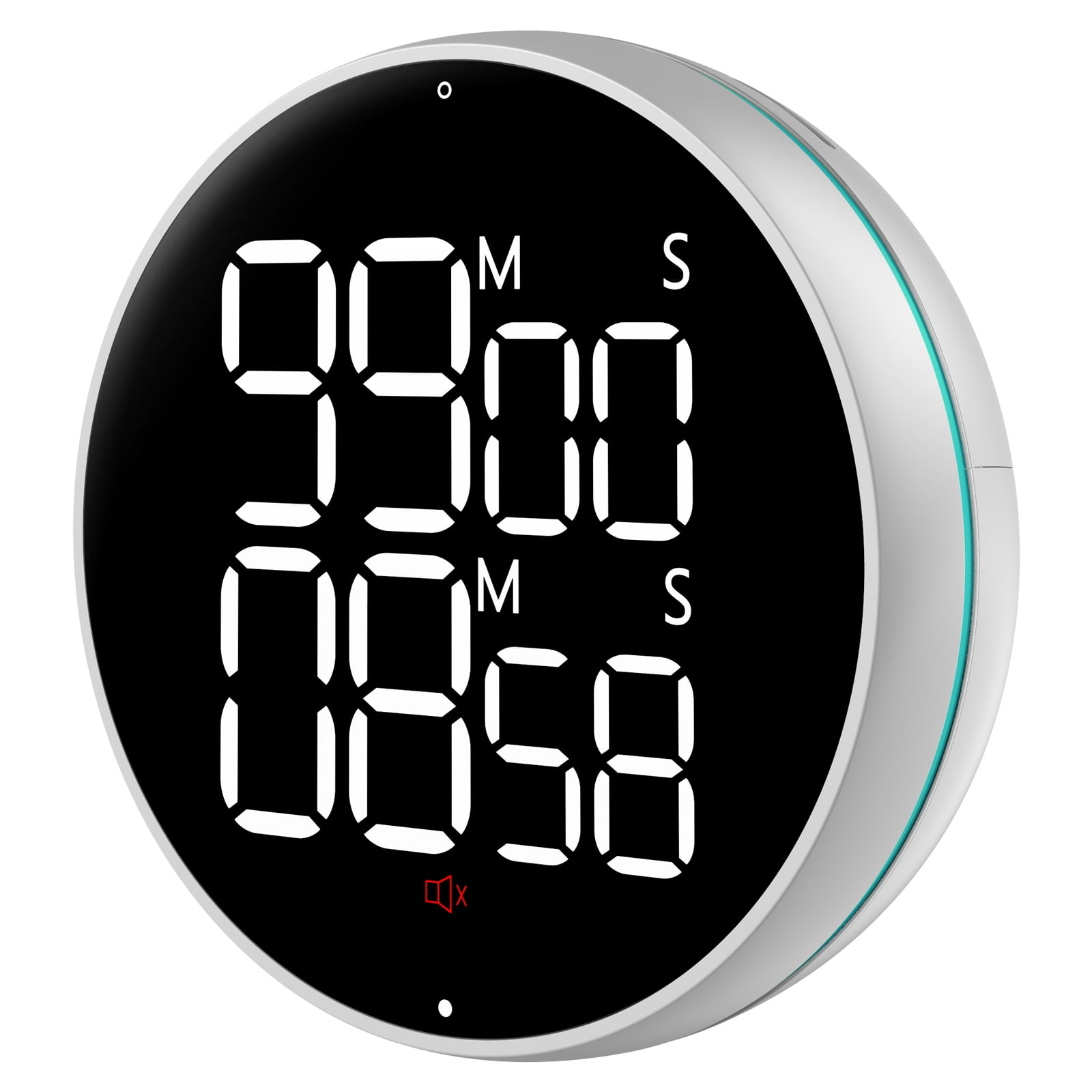 Dual Event Digital Kitchen Timer for Cooking Timer for Classroom, Desk Smart