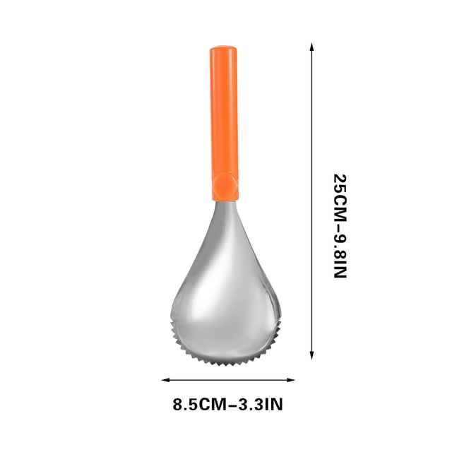 Pompotops Stainless Steel Spoon, Manual Bag And Corer, Gourd Ladle, Pulp Separator, Multifunctional Fruit Extractor Clearance