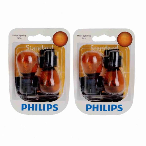 2 pc Philips 3057NAB2 Turn Signal Light Bulbs compatible with 18391 77877