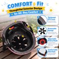 thumbnail image 3 of Kids Bike Helmet & Protective Gear Set – Adjustable Helmet with Knee Pads, Elbow Pads, and Wrist Guards for Scooters & Skateboards, 3 of 10