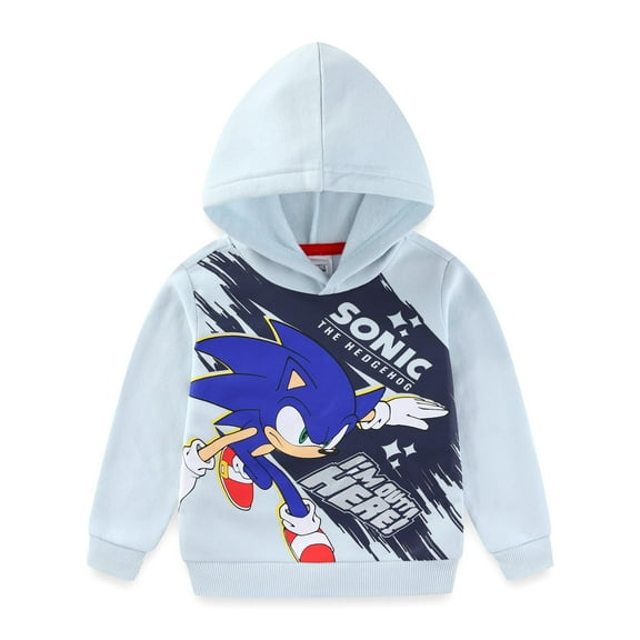 SEGA Sonic the Hedgehog Pullover Hoodie (Boys), Sizes 4-7