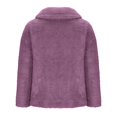 thumbnail image 5 of GuangCheng Womens Jackets Fashion Solid Color Cardigan Loose Long Sleeve Open Front Coat Large Size Sweaters, 5 of 6