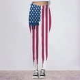 thumbnail image 1 of WILLBEST Leggings Con Estampado Tie Dye Del Día de La Independencia Para Mujer, Pantalones de Yoga de Cintura Alta, Para Entrenamiento, Correr, Atléticos, Elásticos y Cómodos Mediana, 1 of 5