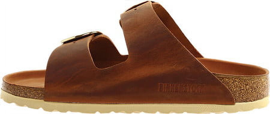 Women's Birkenstock Arizona Big Buckle Oiled Leather Slide