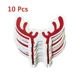 thumbnail image 1 of 10/20/30PCS Christmas Cup Card Santa Hat Wine Glass Decor Ornaments Navidad Noel New Year Gift Christmas Decorations, 1 of 5