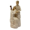 thumbnail image 2 of CQCYD under $5 Nativity Set Indoor, Jesus Nativity Scene, Handcrafted Resin Statue of Vigrin Mary Holding Baby Jesus with Joseph, Religious Catholic Christian Gift, 2 of 6