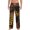 White, variant on Embroidery Chicken Rooster Men's Straight Lounge Pajama Pants: The Ultimate in Comfortable Sleepwear