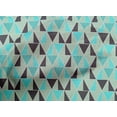 thumbnail image 5 of oneOone Cotton Cambric Fabric Triangle Geometric Decor Fabric Printed BTY 56 Inch Wide, 5 of 5