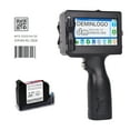 thumbnail image 2 of Graflsoa Portable D10 Handheld Inkjet Printer with 4.3" Touchscreen, 600DPI High-Definition Printing, 16GB Memory, 2500mAh Battery, Multilingual Support, for Date, Batch, and Barcode Labeling on, 2 of 6