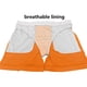thumbnail image 5 of Bañador de ángulo plano para hombre, moderno, ajustado, con bolsillo horizontal frontal, de nailon de secado rápido, para aguas termales (naranja), 5 of 6