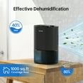 thumbnail image 5 of HUMSURE 120 oz Portable Dehumidifier with Large Tank, LED Display & Timer, Auto Shut-Off for Bedroom Bathroom, 5 of 8
