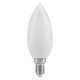 thumbnail image 1 of Lámpara LED con efecto de llama, bombilla con forma de vela, iluminación blanca cálida, CA 85-265V (redonda-E14), 1 of 8
