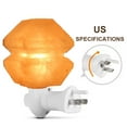 thumbnail image 3 of imalayan Salt Lamp Night Lamp Himalayan Salt Lamp Bedroom Night Lamp Plug-in Wall Bulb Home Decoration,style4, 3 of 5