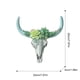 thumbnail image 5 of Estatua Cráneo Vaca Cuerno Largo Figuritas Cabeza Toro Arte Artesanal Del Resina, 5 of 9