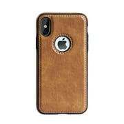 Leather Phone Case For iPhone x and iphone xs  With Dual Layer Protection to your Phone Screen & Rear Camera. Elegant & Durable Stylish Leather iPhone x and iphone xs Phone Cover