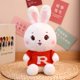 thumbnail image 1 of 30/40cm Cute / Soft/ Cartoon/ Rabbit Plush Toy/ Little White Rabbit Doll In Sweater/ Children's Birthday Gift/ Christmas Giftorange40cm Deng Xun unisex, 1 of 2