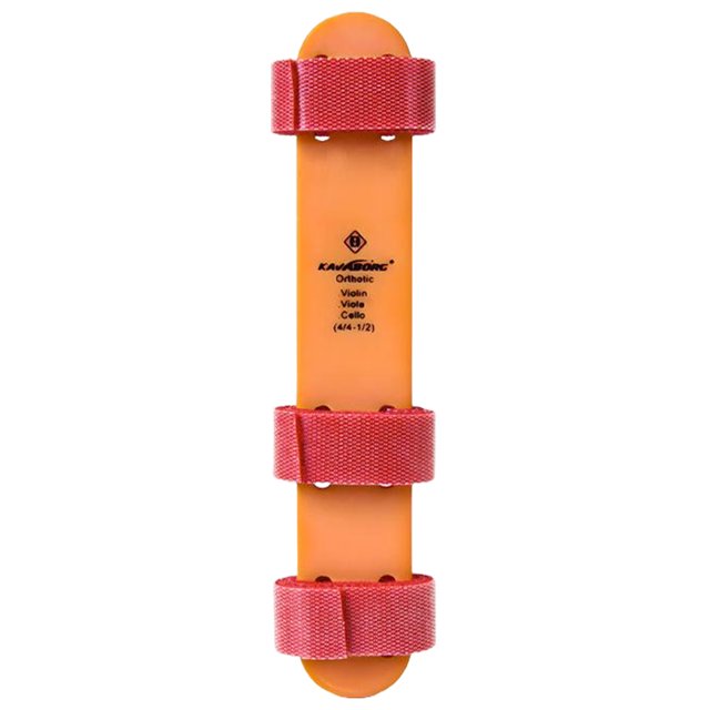 4/4-1/2 Violin Hand Corrector Ayuda la muñeca Accesorios enseñanza () Naranja
