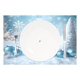 thumbnail image 2 of Ryvnso Placemats Set of 4 Christmas Snowman in Winter Dining Mats Heat-Resistant Non-Slip Washable Table Mat, 2 of 8