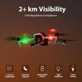 thumbnail image 3 of Drone Strobe Light, 5 Modes & 3-Mile Visibility Anti-Collision Light for Night Flying Drones, 2 Pack, 3 of 8