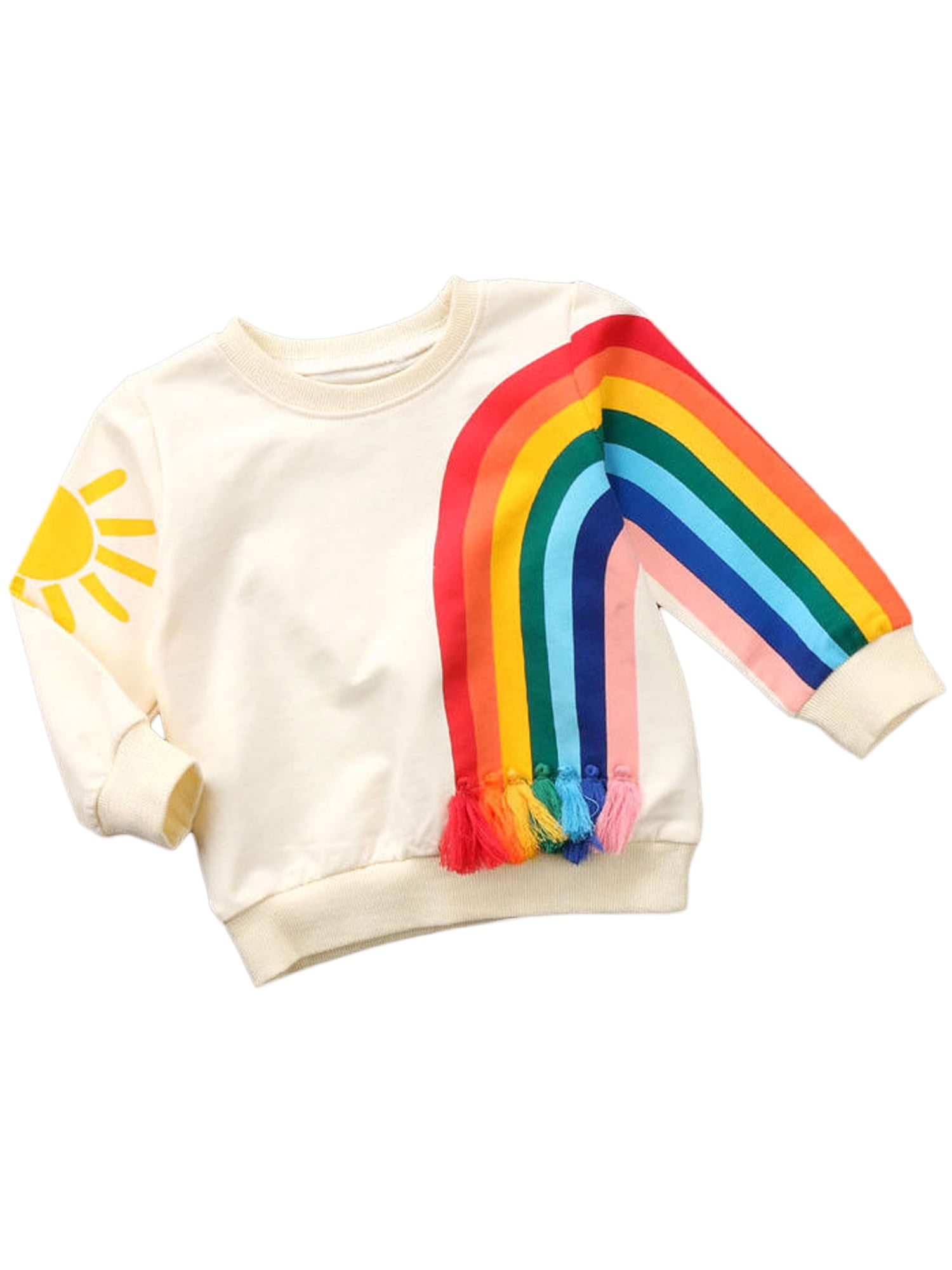 kids rainbow cardigan