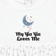 thumbnail image 4 of Inktastic My Yia Yia Loves Me Yiayia for Grandchild Girls Baby Dress, 4 of 5