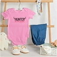 thumbnail image 3 of Hunter In Training Learning Hunting Bodysuit Jumper Girls Infant Baby Brisco Brands 6M, 3 of 7
