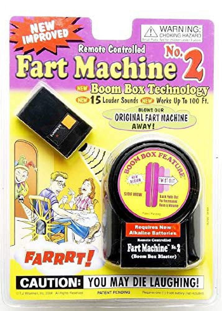 Remote Control Fart Machine and Liquid Fart Spray Combo Set