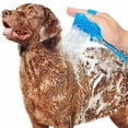 thumbnail image 5 of Dog Pet Bathing Tool Glove - Shower Sprayer, Deshedder and Scrubber All In One With 3 Hose Adapters - Shower, Bath Tub, Faucet & Outdoor Garden Hose Compatible, Adjustable - Dog Cat Horse Grooming, 5 of 6