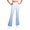 #0173-Light Blue, variant on Cowsor Girls Flared Dress Pants – Soft Bell Bottom Uniform Pants for School or Daily Wear