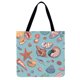 thumbnail image 1 of Concha de estrella de mar Impreso Hombro Bolso de compras Casual Bolso de mano grande K Tmvgtek Para estrenar, 1 of 3
