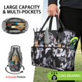 thumbnail image 2 of Garden Tool Bag,Pioneer Flower Floral Print Pattern Garden Tool Organizer,Garden Gifts,Waterproof Multi-Pocket Garden Tool Storage 11.8x5.5x11.4 Inch(Tools NOT Included), 2 of 6