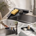 thumbnail image 5 of Sink Drying Rack, Triangle Kitchen Dish Drying Rack for Corner, Sink Caddy with Sponge Holder Drain Tray for Kitchen Cleaning, 5 of 6