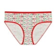 thumbnail image 6 of Holiday Time Women's Christmas Jersey Hipster, Underwear 7 Pack, S-XXL, 6 of 11
