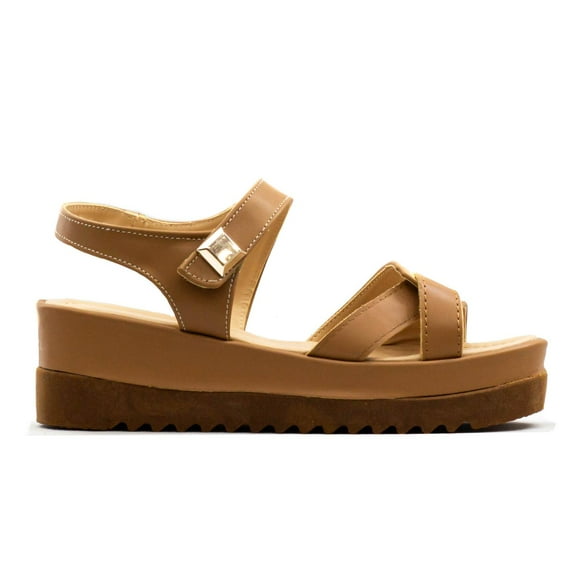 Sandalias para Mujer Zmexico NI26302 cafe 25