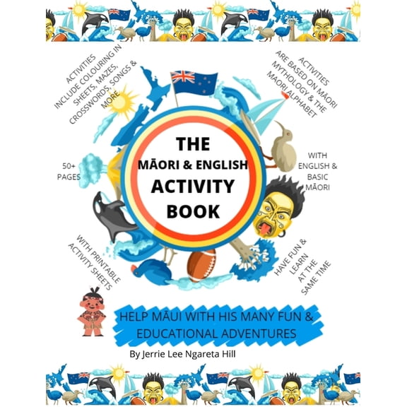 The Māori & English Activity Book, (Paperback)