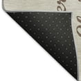 thumbnail image 3 of Addison Rugs Mayfield Washable Holiday Dog & Tree Taupe Rectangle Rug, 3' x 5', 3 of 6